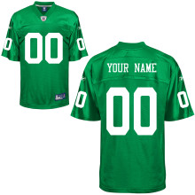 Philadelphia Eagles Customized Kelly Green Jersey