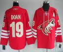 NHL Phoenix Coyotes #19 DOAN Red Jersey