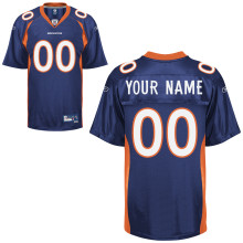 Reebok Denver Broncos Customized Premier Team Color Jersey