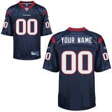 Reebok Houston Texans Customized Premier Team Color Jersey