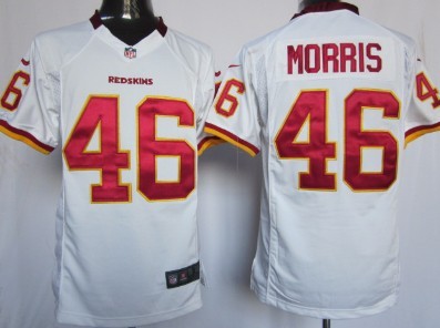 Nike Washington Redskins #46 Ryan Torain White Game Jersey