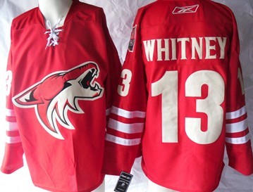 Phoenix Coyotes #13 Ray Whitney Red Jersey