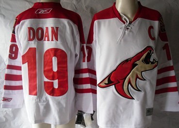 Phoenix Coyotes #19 Shane Doan White Jersey