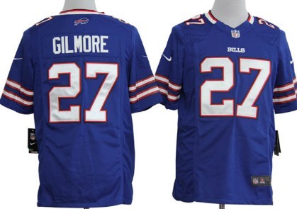 Nike Buffalo Bills #27 Stephon Gilmore Light Blue Game Jersey
