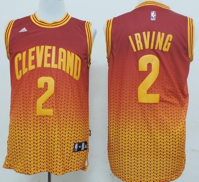 Cleveland Cavaliers #2 Kyrie Irving Resonate Fashion Red Jersey