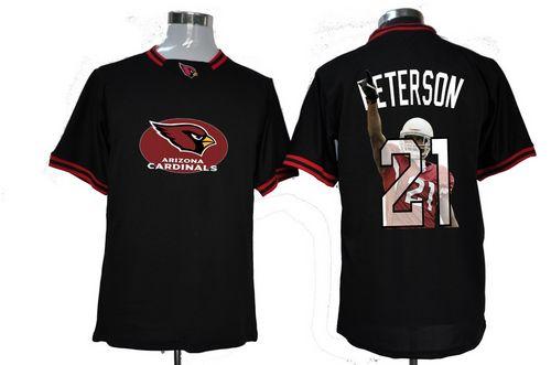 Nike Arizona Cardinals #21 Patrick Peterson Black Game All Star Fashion Jersey