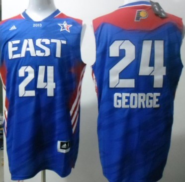 Los Angeles Lakers #24 Paul George 2013 All-Star Revolution 30 Swingman Blue Jersey