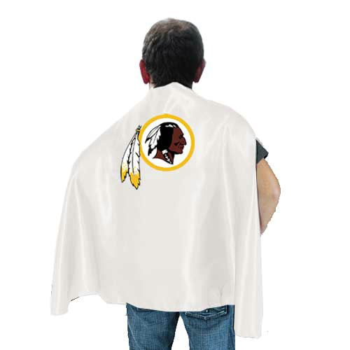 Washington Redskins White Hero Cape