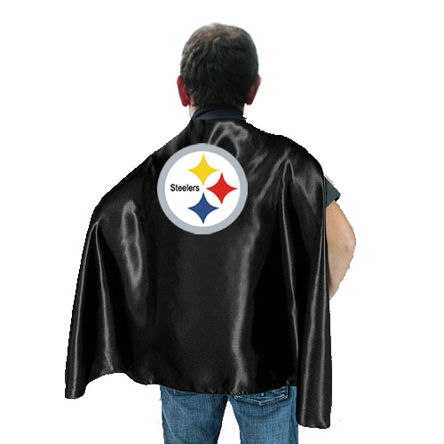 Pittsburgh Steelers Black Hero Cape