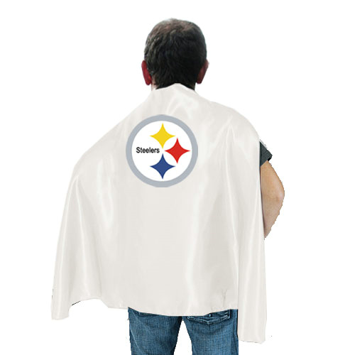 Pittsburgh Steelers White Hero Cape