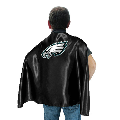 Philadelphia Eagles Black Hero Cape