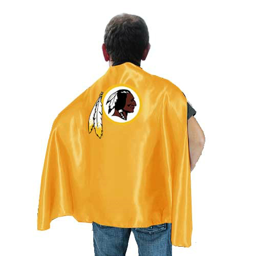 Washington Redskins Yellow Hero Cape