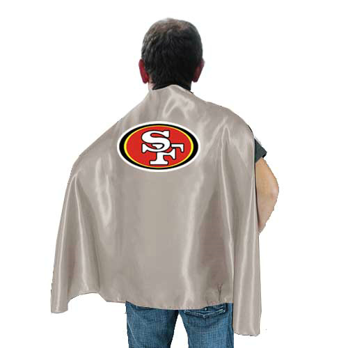 San Francisco 49ers L.Grey Hero Cape