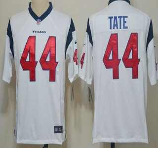 Nike Houston Texans 44 Ben Tate White Game Jersey