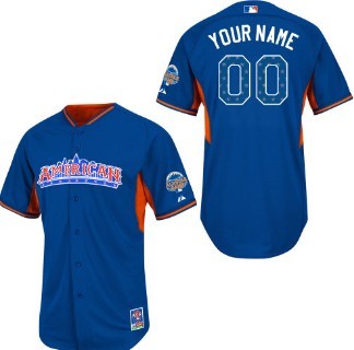 American League Customized 2013 All-Star Blue Jersey