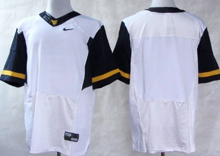 West Virginia Mountaineers Blank 2013 White Jersey