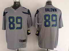 NFL game Jersey Seattle Seahawks #89 baldwin grey Jersey