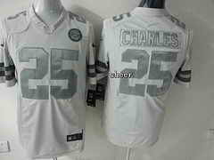 NFL Jersey Kansas City Chiefs #25 Charles white Jersey