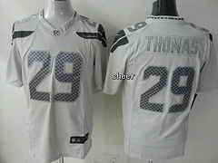NFL Jersey Seattle Seahawks #29 thomas white Jersey