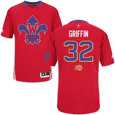 adidas Blake Griffin 2014 NBA All Star Game Western Conference Swingman Jersey Red