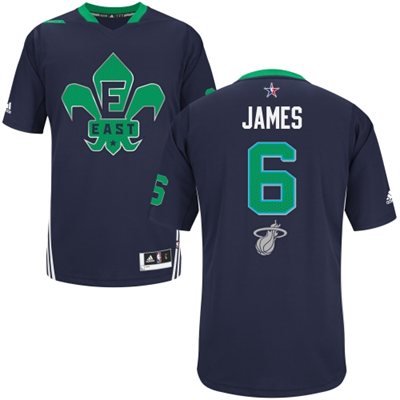 LeBron James 2014 NBA All Star Game Eastern Conference Swingman Jersey Navy Blue
