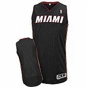 Revolution 30 Miami Heat Blank Black Stitched NBA Jersey
