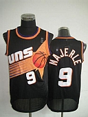 Phoenix Suns #9 Dan Majerle Black Throwback Stitched NBA Jersey