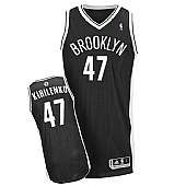 Revolution 30 Brooklyn Nets #47 Andrei Kirilenko Black Road Stitched NBA Jersey