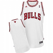 Revolution 30 Chicago Bulls Blank White Stitched NBA Jersey