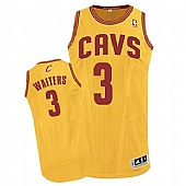 Revolution 30 Cleveland Cavaliers #3 Dion Waiters Yellow Stitched NBA Jersey