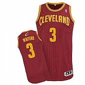Revolution 30 Cleveland Cavaliers #3 Dion Waiters Red Stitched NBA Jersey