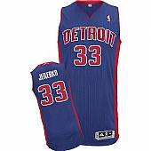 Revolution 30 Detroit Pistons #33 Jonas Jerebko Blue Stitched NBA Jersey