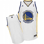 Revolution 30 Golden State Warriors Blank White Stitched NBA Jersey