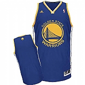 Revolution 30 Golden State Warriors Blank Blue Stitched NBA Jersey