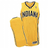 Revolution 30 Indiana Pacers Blank Yellow Stitched NBA Jersey