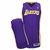 Revolution 30 Los Angeles Lakers Blank Purple Stitched NBA Jersey