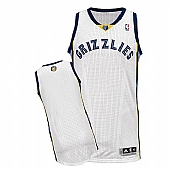 Revolution 30 Memphis Grizzlies Blank White Stitched NBA Jersey