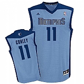 Revolution 30 Memphis Grizzlies #11 Mike Conley Light Blue Stitched NBA Jersey