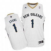 Revolution 30 New Orleans Pelicans #1 Tyreke Evans White Stitched NBA Jersey