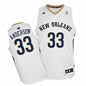 Revolution 30 New Orleans Pelicans #33 Ryan Anderson White Stitched NBA Jersey