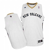 Revolution 30 New Orleans Pelicans Blank White Stitched NBA Jersey