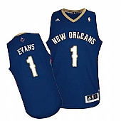 Revolution 30 New Orleans Pelicans #1 Tyreke Evans Navy Stitched NBA Jersey