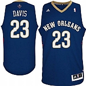Revolution 30 New Orleans Pelicans #23 Anthony Davis Navy Stitched NBA Jersey