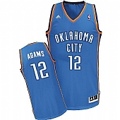 Revolution 30 Oklahoma City Thunder #12 Steven Adams Blue Stitched NBA Jersey