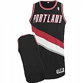 Revolution 30 Portland Trail Blazers Blank Black Stitched NBA Jersey
