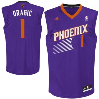 Adidas NBA Phoenix Suns 1 Goran Dragic Revolution 30 Road Purple jersey