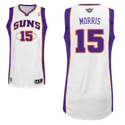 Adidas Phoenix Suns 15 Marcus Morris Authentic Home white Jersey