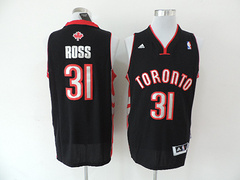 Toronto Raptors # 31 Ross Revolution 30 Black jersey