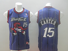 Toronto Raptors #15 Carter Purple Revolution 30 Swingman Jersey