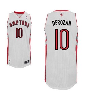 Toronto Raptors #10 Demar Derozan Revolution 30 Swingman white